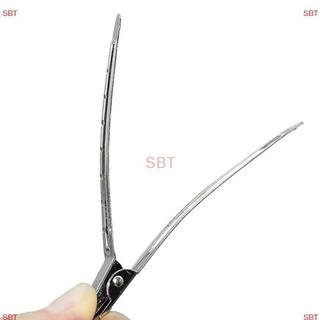 [SB] 10 Kẹp chăm sóc thép không gỉ cho dụng cụ làm tóc, kẹp cắt, kẹp mới