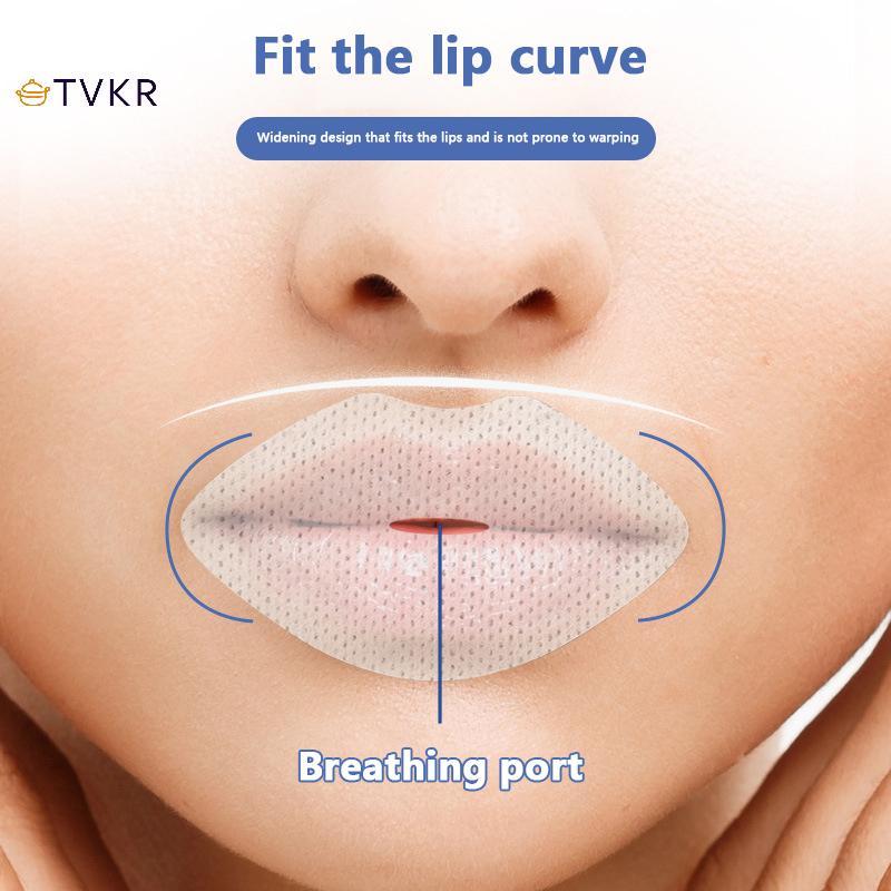 TVKR 30 Cái / túi Hình Môi Chống Thở Stiers Cho Trẻ Em Ngủ Đêm Môi Mũi Thở Cải Thiện Miếng Dán Miệng Đóng Stier OIK