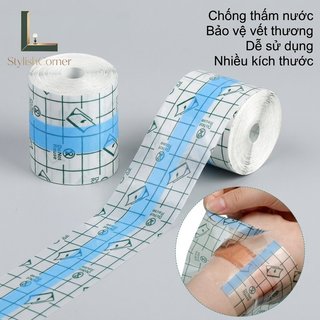 Keo dán y tế Phim chống thấm nước Băng bảo vệ vết thương Da thoáng khí Hình xăm an toàn Chăm sóc sau