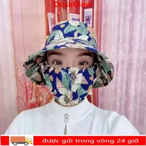 Mũ làm việc nông nghiệp DUSKGLOW, Khăn choàng chống tia cực tím Mũ hái trà, Thời trang bảo vệ cổ rộng vành thể thao ngoài trời