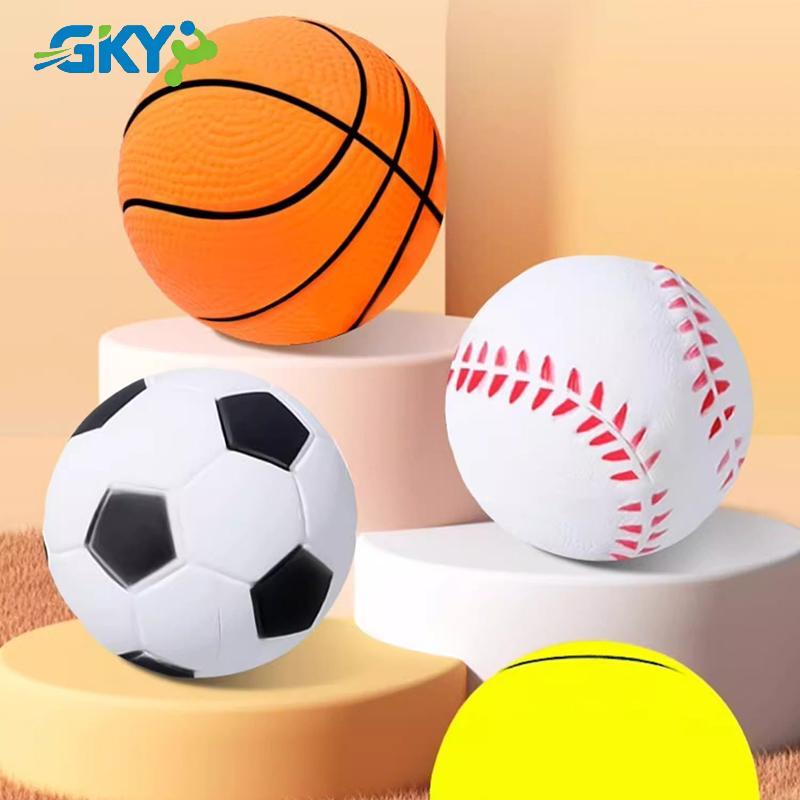 GKY Trở Lại Tay Bóng Cổ Tay Thể Dục Bóng Xốp Cao Su Rebound Bóng Thể Thao Ngoài Trời Bóng Bouncy GKY
