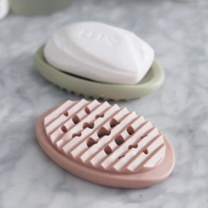 Phong Cách Nhật Bản Nhà Phòng Tắm Thoát Nước Giá Xà Phòng Silicon Hộp Xà Phòng Làm Sạch Răng Bàn Chải Loại Hộp Xà Phòng Chậu Rửa