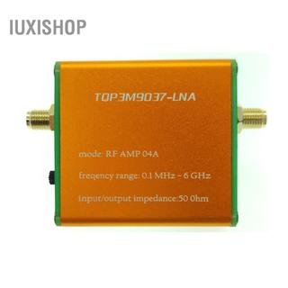 iuxishop 100k-6GHz RF AMP Bộ khuếch đại tín hiệu vô tuyến toàn băng tần Bộ tăng cường tín hiệu Tiền khuếch đại Độ tuyến tính cao Bộ khuếch đại tăng tiếng ồn thấp