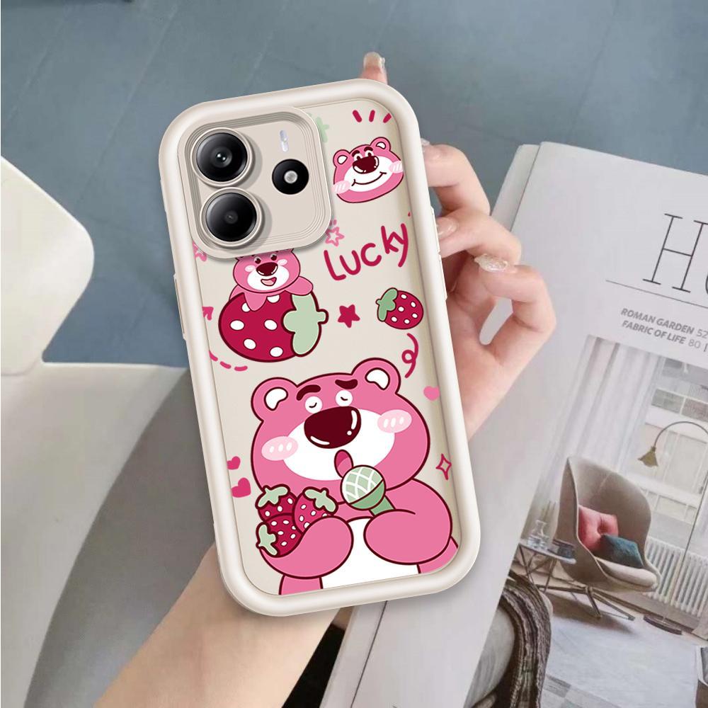 Ốp Lưng Cho Redmi Note 14 4G 5G Hoạt Hình Silicon Mềm Ốp lưng TPU Toy Story Lotso Angel Eye Ốp Lưng Chống Sốc