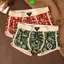 Quần lót nam Retro Quần lót Boxer in hình hợp thời trang thoáng khí