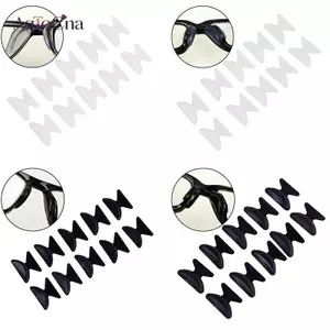 AqToCna 5 Cặp Kính Mắt Kính Mát Kính Mát Kính Mắt Chống Trơn Trượt Silicone Sti Trên Miếng Lót Mũi AqToCna