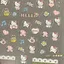 Hellokitty Miếng Dán Hoạt Hình Làm Móng Tay Miếng Dán Dễ Thương DIY Dập Nổi Ba Chiều ccd Bảo Vệ Cốc Nước Miếng Dán