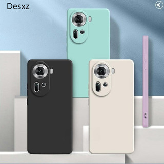 Dành cho Ốp lưng OPPO Reno 11 5G màu trơn OPPO Reno11 5g Vỏ bảo vệ silicon chống rơi màu trơn đơn giản
