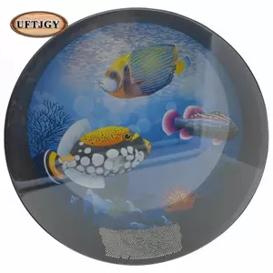 Dụng cụ gõ thiền định Sóng âm thanh Trống gỗ bạch dương Dụng cụ gõ chuyên nghiệp để thư giãn và Spa
