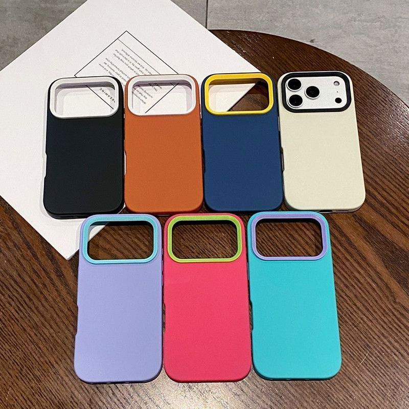 Skin Feel Frosted Ba Trong Một Thích Hợp Cho Apple 17promax Ốp Điện Thoại iPhone16p Bao Gồm Tất Cả 15 Chống Sốc 14 / 13