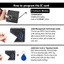 Khóa NFC cho tủ quần ảo, tủ bảo hiểm, két sắt mở khóa bằng thẻ từ RFID hoặc điện thọai có NFC cửa