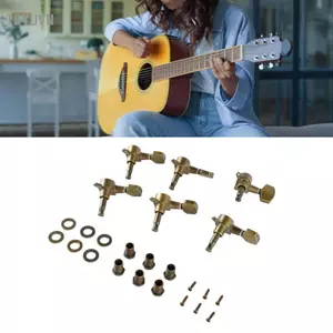 Toyuvn Máy Đầu Chỉnh Dây Đàn Guitar Chỉnh Chốt Thay Đổi Dễ Dàng 6 Chiếc Khả Năng Tương Thích Tuyệt Vời Cho Điện