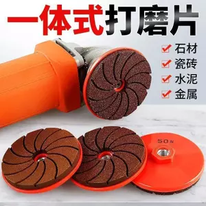 Một Mảnh Đánh Bóng Đĩa Ngói Cắt Tỉa Mài Đĩa Bánh Xe Đá Cẩm Thạch Xi Măng Kim Loại Đánh Bóng Đĩa Góc Máy Xay Đĩa Đánh Bóng Khô F5LJ