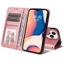 Ốp Lưng Cho IPhone 15 15 Pro 15 Plus 15 Pro Max Mới Sang Trọng Ví Lật Cổ Điển Màu Trơn Da Bảo Vệ Toàn Diện Chống Sốc Tích Hợp Hộp Đựng Thẻ Điện Thoại