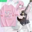 Lonely Rock Anime Hàng Hóa Goto Yili Pochi Sốt cos Áo Thun Cotton Tay Ngắn Mùa Hè Hai Chiều Quần Áo Hợp Thời Trang