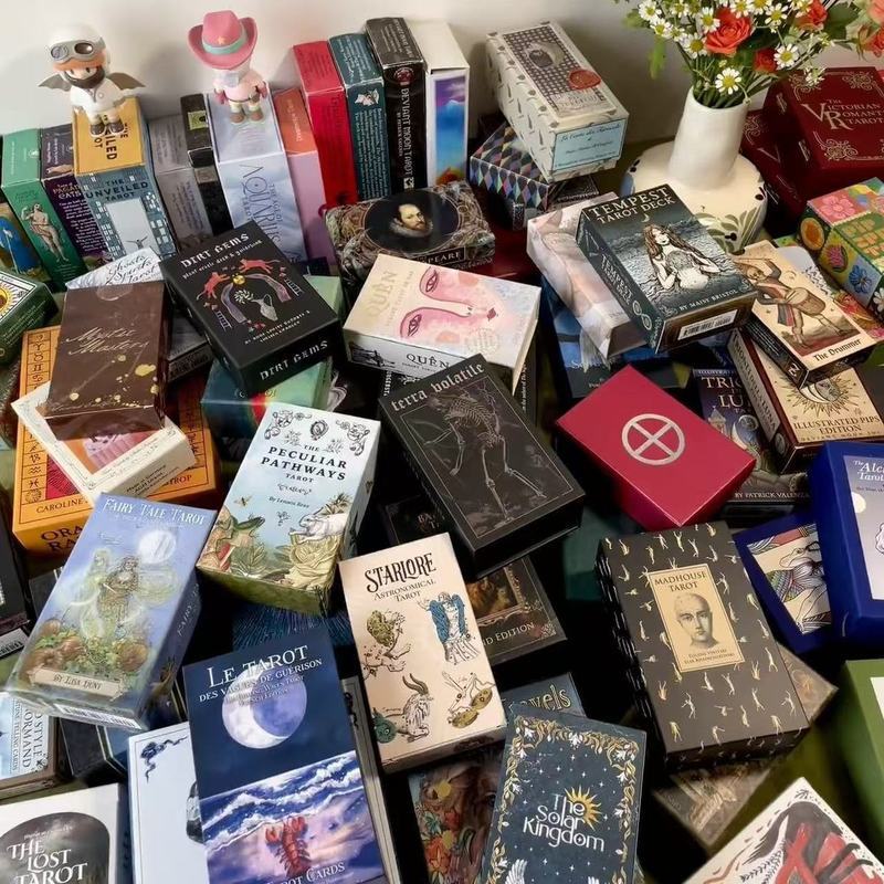 Đối phó với Tarot Thẻ trò chơi bảng học tập Westta Renault chưa mở