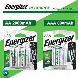 Energizer 4 Cái / gói Pin sạc AA 1.2V 2000mah và 800mah AAA NI-MH