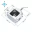 Gear-Box 90 Độ Góc Bên Phải Bevel Gear-Box 1: 1 Trục Đầu Ra Đơn 1 Mô Đun 20 Răng Bevel Gear Khung Nhôm