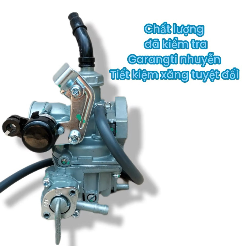 Chế hòa khí 100cc nhập khẩu Thái lan siêu tiết kiệm xăng - bình xăng con lắp dream wave