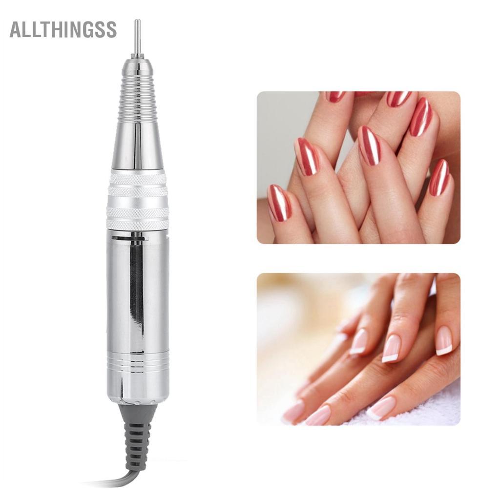 allthingss 35000RPM Máy khoan móng tay điện Bút tay cầm thay thế tập tin Loại bỏ Acrylic Gel Ba Lan cho nghệ thuật Dụng cụ phụ kiện máy làm móng chân chuyên nghiệp