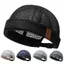 YICA Docker Beanies Mũ, Mũ da dưa siêu nhẹ thoáng khí, Mũ lưới thời trang không vành có thể điều chỉnh Hip Hop Mũ mùa hè