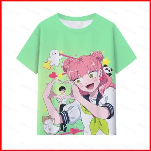 YB1 Bạn và tôi cực đối diện Suzuki Miyu‌ Áo thun mùa hè Anime tay ngắn BY1