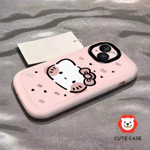 Áp dụng cho iPhone 16 15 14 13 12Pro Max 11 XR XS Max 7 8 Plus iPhone 16Pro 16Plus 16Pro Max Vỏ điện thoại hình mèo