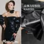 Đen Cao Co Giãn Dệt Giả Da Vải Matte Da Cừu Kéo Dài Bốn Mặt Da PU Áo Khoác Da Quần Áo Vải 5.9