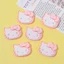 Set Charm Đầu Mèo Hello Kitty Hồng Phấn Size To 31 x 26 mm 🎀 Phụ Kiện Gắn Dép Style Cute Ngọt Ngào Phong Cách Hàn Quốc