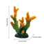 Bể cá Nuôi tôm Cây san hô nhân tạo cho bể cá Terrarium