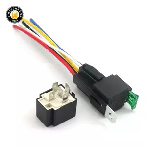 {TB & Bag} 1PC 12V DC 4 Pin Ô Tô Ô Tô Rơle Hợp Nhất 30A Thường Mở Relais 30A Cầu Chì Với 4pin / 5Pin Barest.