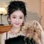 Vuốt Tóc Hoa Lưới Ngọc Trai Cá Mập - Kẹp Tóc Thanh Lịch dành cho Bé Gái