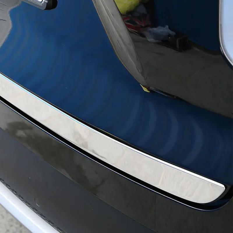 Dành Cho Xe Hyundai Palisade 2020-2025 Tự Động Bạc Thép Không Gỉ Đuôi Trang Trí Bao Viền Bên Ngoài Phụ Kiện