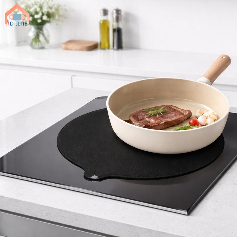 Thảm cảm ứng silicon chống trơn trượt, chịu nhiệt, dễ làm sạch, bảo vệ nồi và mặt bếp
