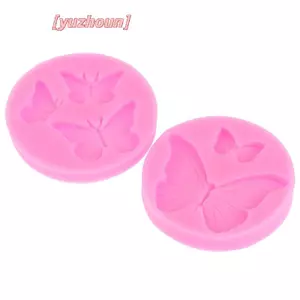 1 Khuôn Silicon Bướm Mini Bánh Bướm Fondant Khuôn Cho DIY Chocolate Kẹo Cupcake Topper Trang Trí Món Tráng Miệng Khuôn
