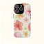 Họa tiết hoa đẹp Thích hợp cho iPhone17 17Pro 16 15 13 XR 13mini 8PLUS Vỏ điện thoại chống sốc hai lớp Vỏ bảo vệ toàn diện bóng loáng