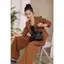 Túi xách nữ 66789 / Da bò hai lớp / Da mềm / Da thật / 22 * 17 * 6cm / Túi nữ / Túi xách may mắn dây rút / Túi đeo chéo / Túi đeo vai / Túi đám mây phong cách mới