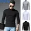<cosyh>Shirt Shirts Solid Basic Jumper T-Shirt Thermal Turtleneck Long Sleeve