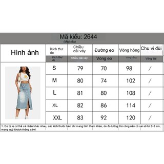 Hàng sẵn có XXL - Váy denim cotton cao cấp thiết kế eo cao, dáng hiện đại