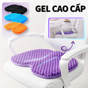Đệm Ngồi Gel Tổ Ong 3D Thoáng Khí, Chống Trượt, Giảm Đau Mỏi Lưng, Thích Hợp Cho Việc Học Tập, Làm Việc Và Lái Xe