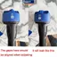 MAKY 1Pc 6 in1 Vòi phun làm sạch áp suất cao đa chức năng cho chậu rửa nước áp suất cao Phụ kiện rửa xe VN