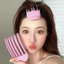 【Roshy】Kẹp tóc bông xù Phụ kiện tạo kiểu tóc bông xù Lược chải tóc bằng nhựa dành cho nữ