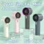 Quạt cầm tay mini pin 4000mAh màn hình LED 100 cấp độ tốc độ yên tĩnh kết nối Type-C dễ mang theo