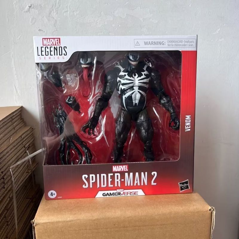Hàng sẵn có Phiên bản trò chơi Người nhện nội địa mới Nhân vật hành động Venom Hình đóng hộp