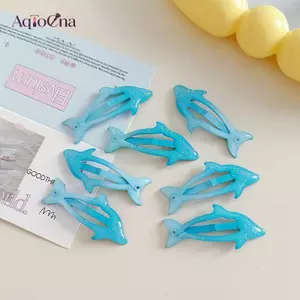 AqToCna - Kẹp tóc hình cá heo dễ thương, phụ kiện thời trang cho nữ