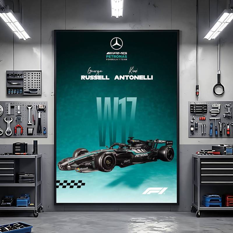 F1 Đua Xe Canvas Poster Không Khung Chống Thấm Nước Aston Martin Ferrari Red Bull 2026 Treo Tường Nghệ Thuật In Cho Phòng Ngủ Thể Thao Điện Tử Trang Trí Phòng
