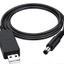 CP39 Dây cáp nguồn chuyển đổi USB 5v - DC tự động chuyển nguồn từ pin dự phòng sang wifi, modem 12V điện
