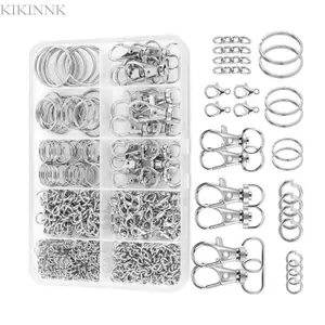 KIKIN 523 Chiếc Móc Khóa Thiết Yếu Thủ Công Bộ Hợp Kim Móc Khóa Phần Người Mới Bắt Đầu Sử Dụng Sáng Tạo Trang Sức Thiết Kế Dự Án