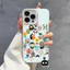 Bán Sản Phẩm Mới gmm Búp Bê Dễ Thương Ốp Lưng Điện Thoại Iphone 17 16 15 14 Pro Max 13 12 Mini 11 Pro X XS XR 8 7 6 Plus Màu Bạc Chất Lượng Cao