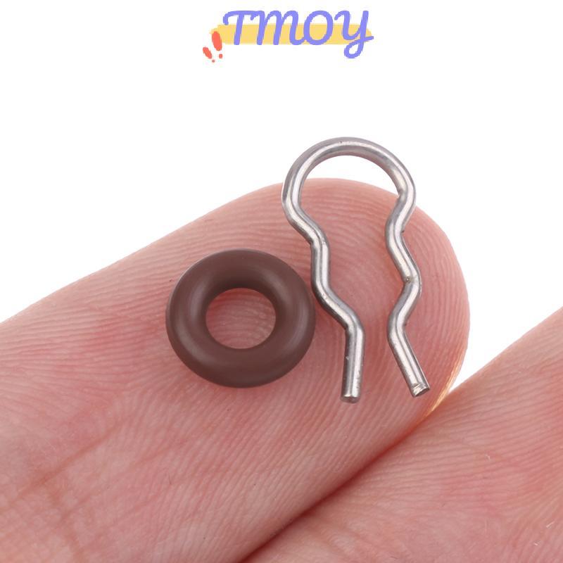 TMOY 2 Chiếc Máy Pha Cà Phê Đầu Nối Máy Qui-insert Hình Chữ U Lò Xo Máy Espresso Niêm Phong Vòng Phụ Kiện TMOY